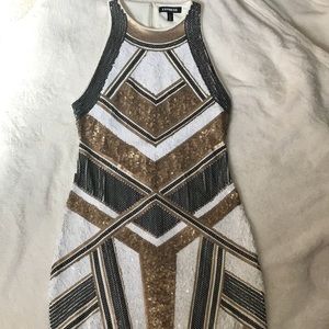 Express Sequin Sheath Dress